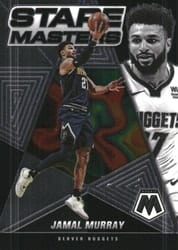 2021-22 Panini Mosaic Stare Masters Jamal Murray #21 card