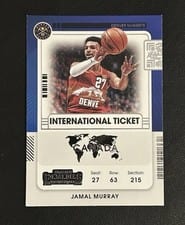 2021 Panini Contenders International Ticket Jamal Murray #15 card
