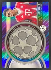 2025-26 Topps UEFA Club Competitions Starball Commemorative Relics Jamal Musiala #SCR-JM card
