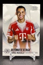 2025 Topps UEFA Ultimate Stage Chrome Jamal Musiala #US-31 card