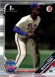 2019 Bowman Draft Base Set Jamari Baylor #BD-41 card