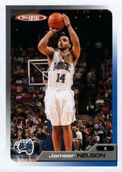 2005-06 Topps Total Base Set Jameer Nelson #105 card