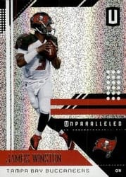 2018 Panini Unparalleled Base Set Jameis Winston #183 card
