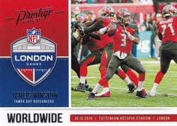 2020 Panini Prestige Worldwide Jameis Winston #WW-JW card
