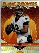 2022 Panini Phoenix Flame Throwers Jameis Winston #FT-25 card