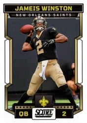2023 Score Base Set Jameis Winston #52 card