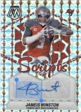 2024 Panini Mosaic Scripts Jameis Winston #SC-JWN card