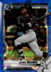 2021 Bowman Sapphire Edition Base Set James Beard #BCP-6 card