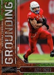 2022 Panini Playbook Grounding James Conner #G-19 card