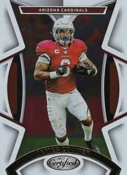 2023 Panini Certified Base Set James Conner #21 card