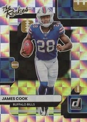 2022 Donruss The Rookies James Cook #TR-15 card