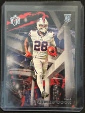 2022 Panini Chronicles Gridiron Kings Signatures James Cook #GK-14 card