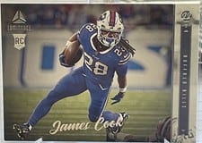 2022 Panini Chronicles Luminance James Cook #221 card