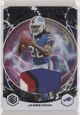 2022 Panini Elements Supercharged James Cook #SC-14 card