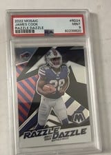 2022 Panini Mosaic Razzle Dazzle James Cook #RD-24 card