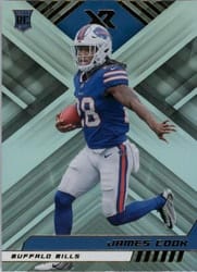2022 Panini XR Base Set James Cook #115 card
