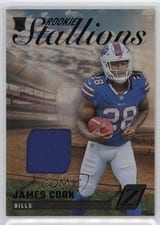 2022 Zenith Rookie Stallions James Cook #RS-JC card