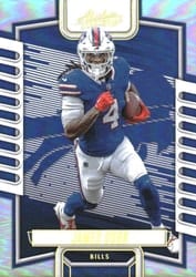 2023 Panini Absolute Base Set James Cook #41 card