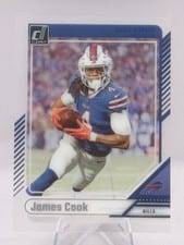 2024 Clearly Donruss Base Set James Cook #8 card