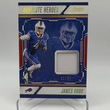 2024 Panini Absolute Absolute Heroes Memorabilia James Cook #AHM-JCK card