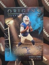 2024 Panini Origins Proving Ground Signatures James Cook #PGS-JCO card