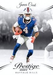 2024 Panini Prestige Base Set James Cook #31 card