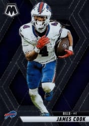 2025 Panini Mosaic Base Set James Cook #201 card
