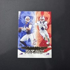 2025 Topps Signature Class Paramount Pairings James Cook #PP-12 card