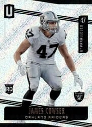 2019 Panini Unparalleled Base Set James Cowser #80 card