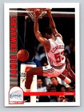 1992-93 Hoops Base Set James Edwards #98 card