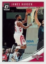 2018-19 Donruss Optic Base Set James Harden #72 card