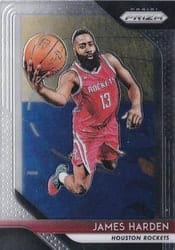 2018-19 Panini Prizm Base Set James Harden #34 card