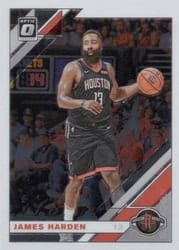 2019-20 Donruss Optic Base Set James Harden #68 card