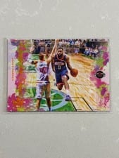2019 Panini Court Kings Points in the Paint James Harden Citrine #7 card