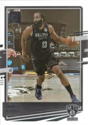 2020-21 Clearly Donruss Base Set James Harden #8 card