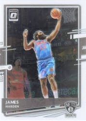 2020-21 Donruss Optic Base Set James Harden #134 card