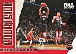 2020-21 Hoops Courtside James Harden #3 card