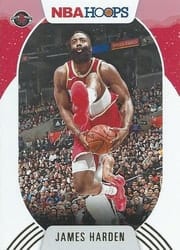 2020-21 Hoops Winter Base Set James Harden #178 card