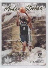 2020-21 Panini Court Kings Modern Strokes James Harden #12 card