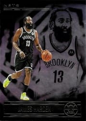 2020-21 Panini Illusions Base Set James Harden #65 card