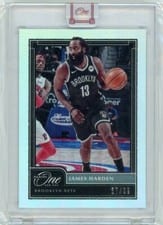 2020-21 Panini One and One Base Set James Harden #21 card