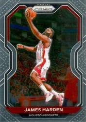 2020-21 Panini Prizm Base Set James Harden #112 card