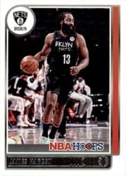2021-22 Hoops Base Set James Harden #67 card