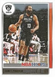 2021-22 Hoops Winter Base Set James Harden #67 card