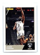 2021-22 Panini NBA Sticker & Card Collection Base Set James Harden #46 card