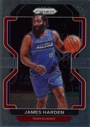 2021-22 Panini Prizm Base Set James Harden #44 card