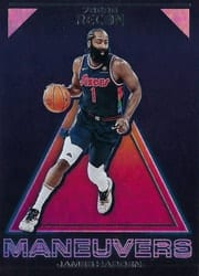2021-22 Panini Recon Maneuvers James Harden #16 card