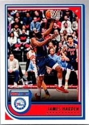 2022-23 Hoops Base Set James Harden #29 card