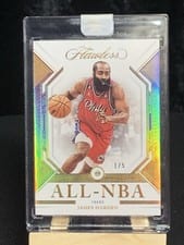 2022-23 Panini Flawless Base Set James Harden #23 card
