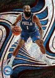 2022-23 Panini Revolution Base Set James Harden #80 card